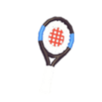 Tennis Racket Toy - Uncommon from Sunshine Games 2024